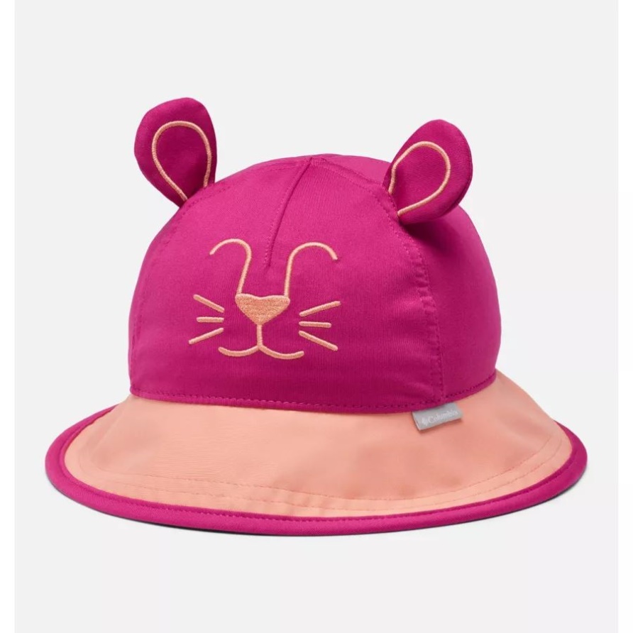 Eimerhut Mit Kleinen Tieren Für Kleinkinder Wild Fuchsia/Coral Reef Columbia