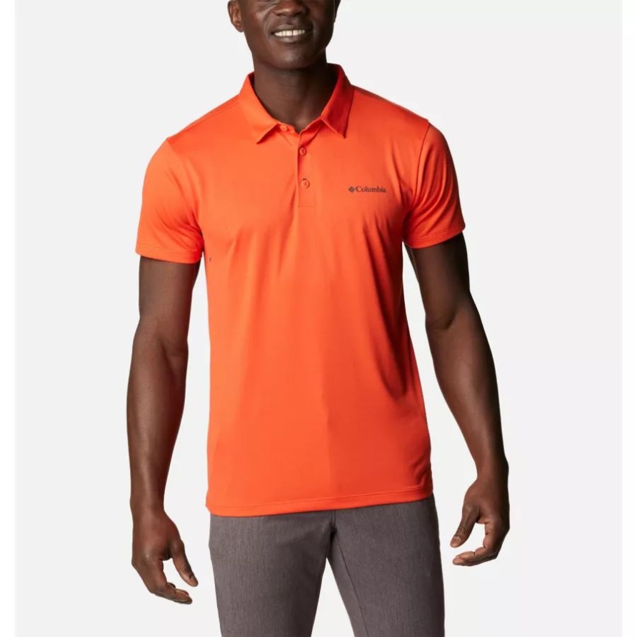 Triple Canyon Tech Polo Columbia Roter Quarz