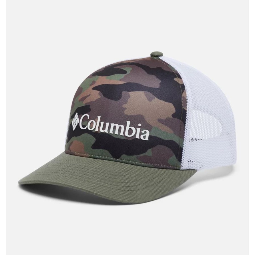 Unisex Punchbowl Trucker Cap Cypress Mod Camo/Cypress Columbia