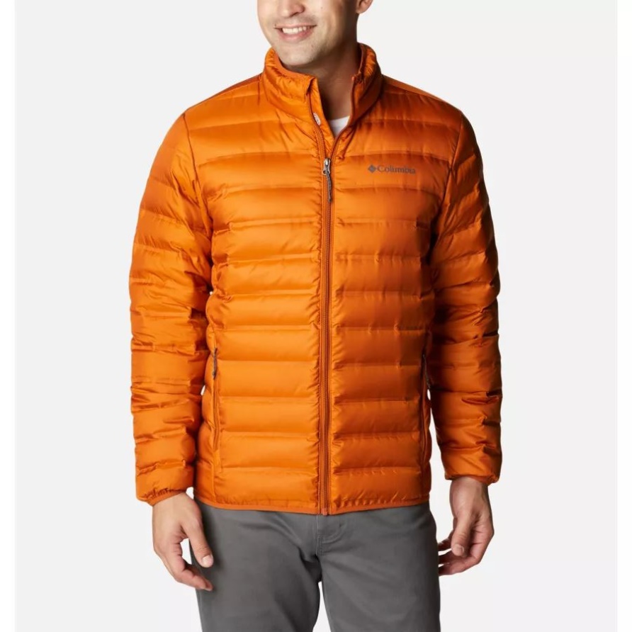 Warme Kupferfarbene Lake 22 Daunenjacke Für Herren Columbia
