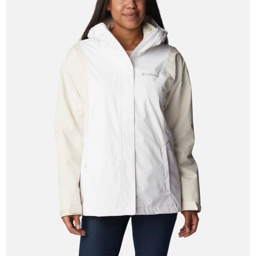 Weiß/Kreide Columbia Hikebound Wechseljacke Für Damen