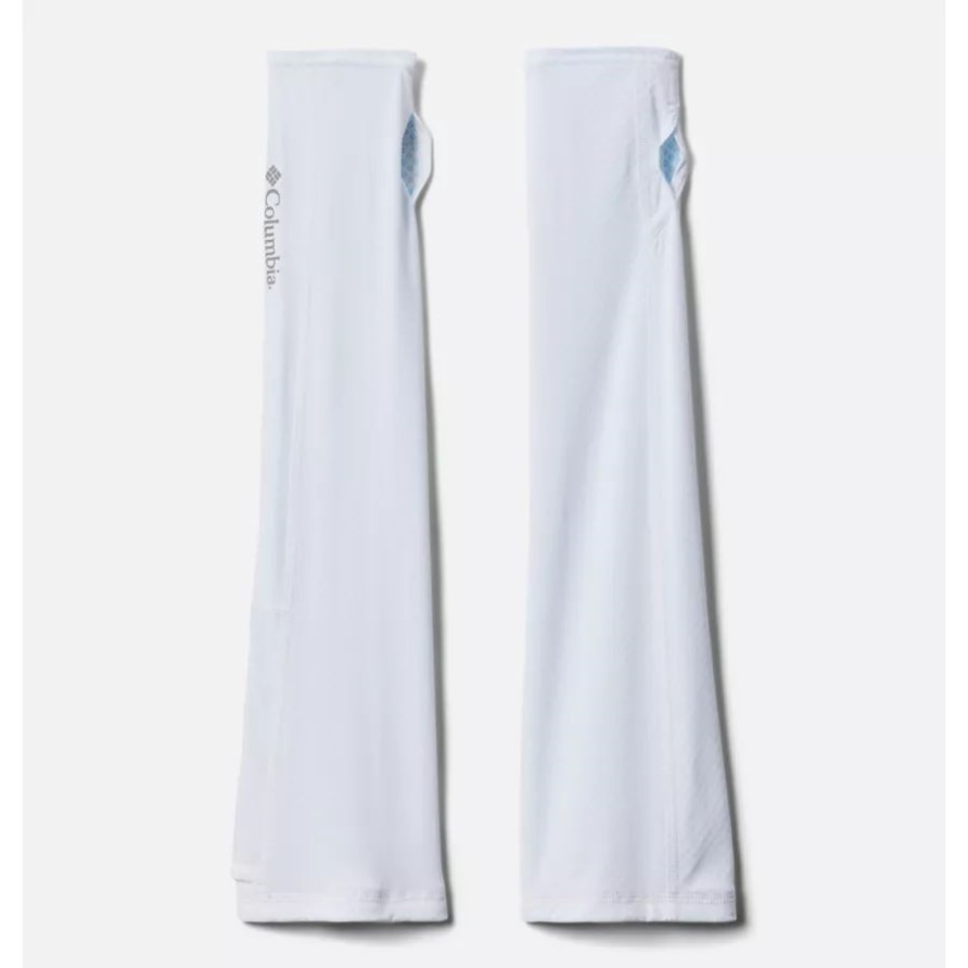 Weiße Columbia Freezer Zero II Armstulpen