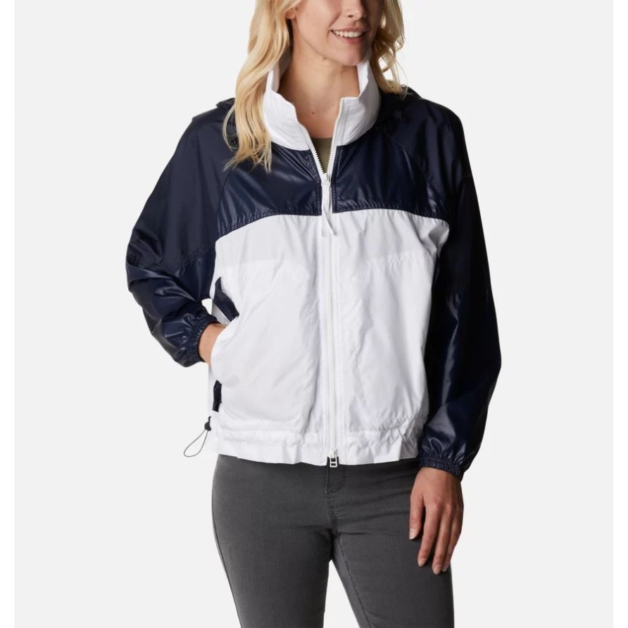 Weiß/dunkle Nächtliche/dunkle Nächtliche Windjacke Columbia Park Für Damen Columbia