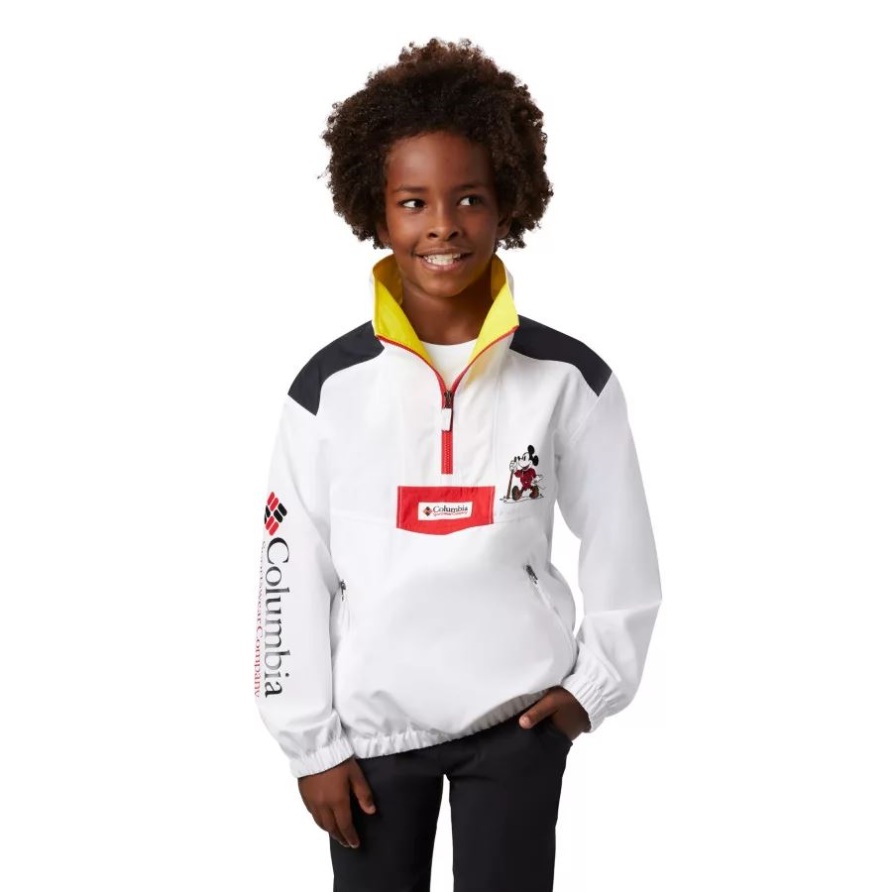 Weißer Disney Santa Ana Anorak Für Kinder Columbia