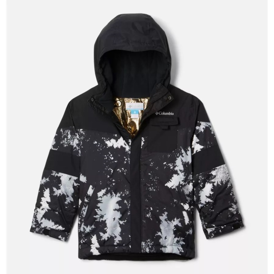 Weiß Lookup/Schwarz Mighty Mogul II Omni-Heat Infinity Isolierjacke Für Jungen Von Columbia