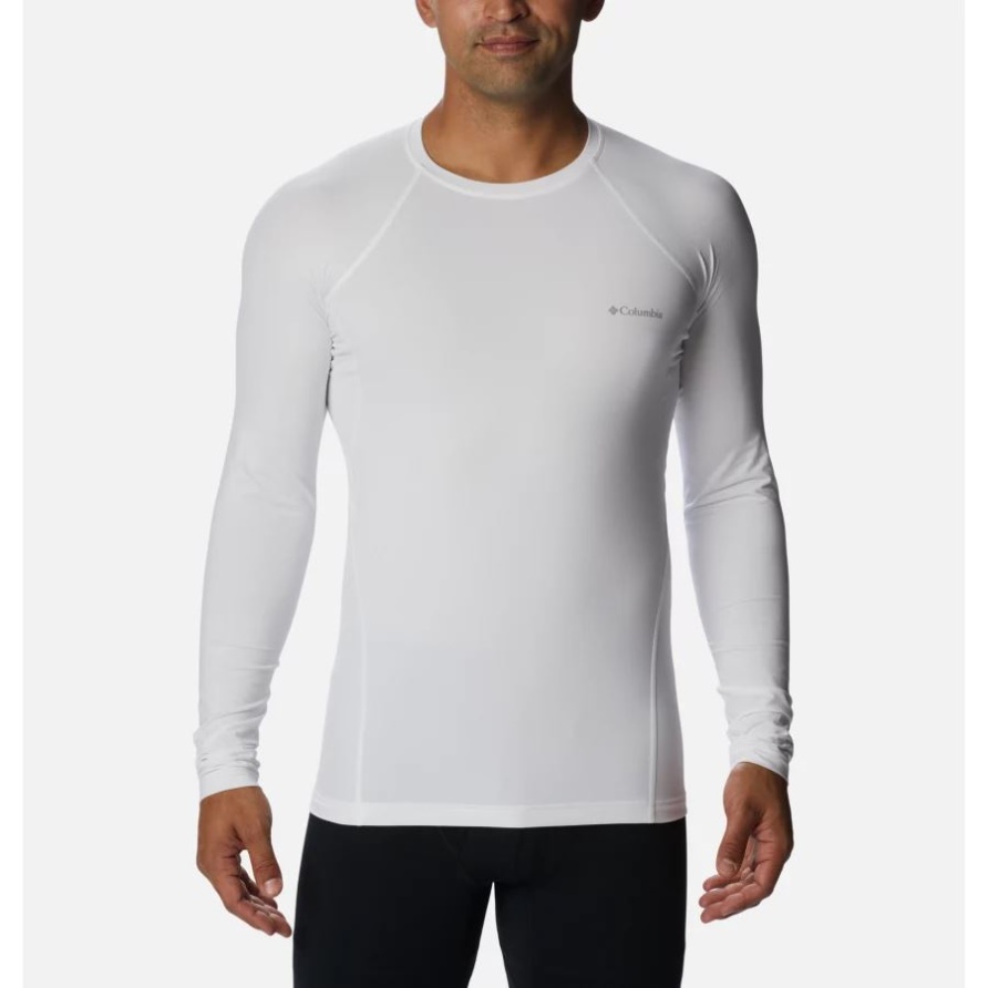 Weiß Mittelschwerer Baselayer Crew Columbia Für Herren
