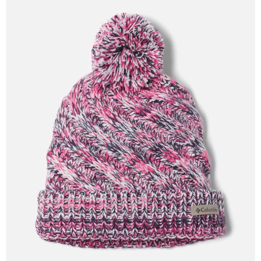 Weiß/pink Ice Ombre Unisex Jugend Bündeln Beanie Columbia