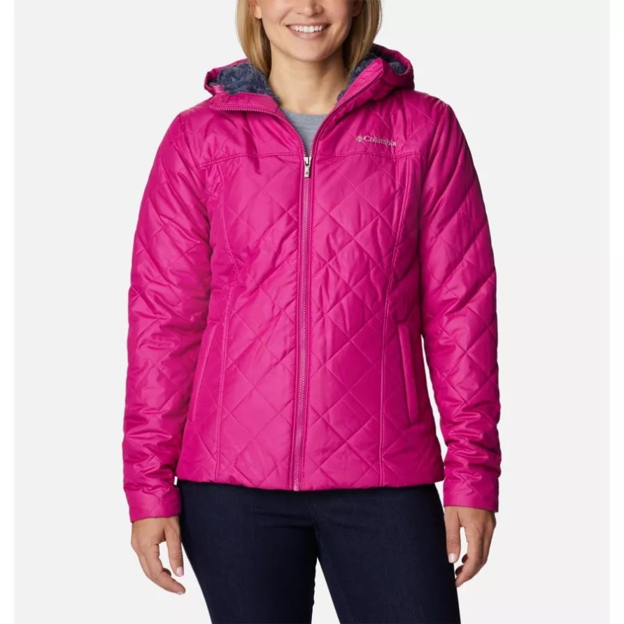 Wild Fuchsia Columbia Kupferkamm Kapuzenjacke