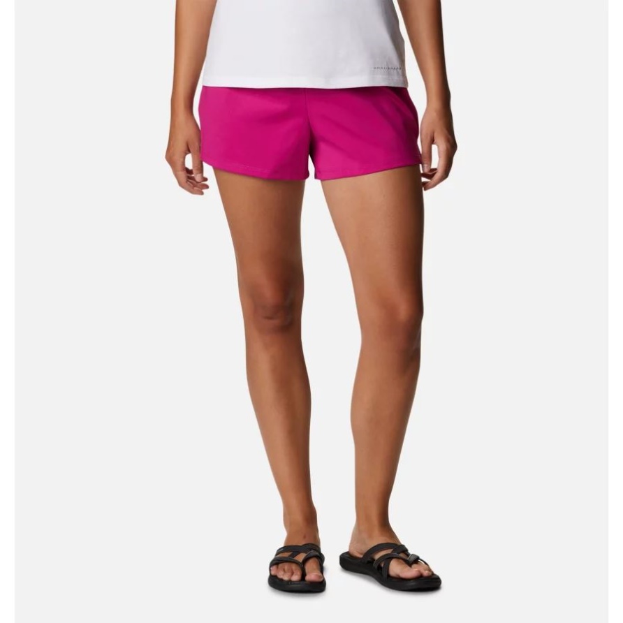Wild Fuchsia Columbia Damen Sandy Creek Stretch Shorts