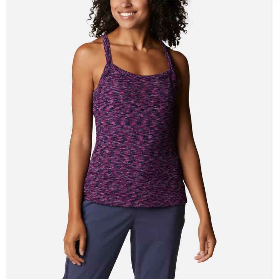Wild Fuchsia Spacedye Columbia Stanley Park Tank Für Damen