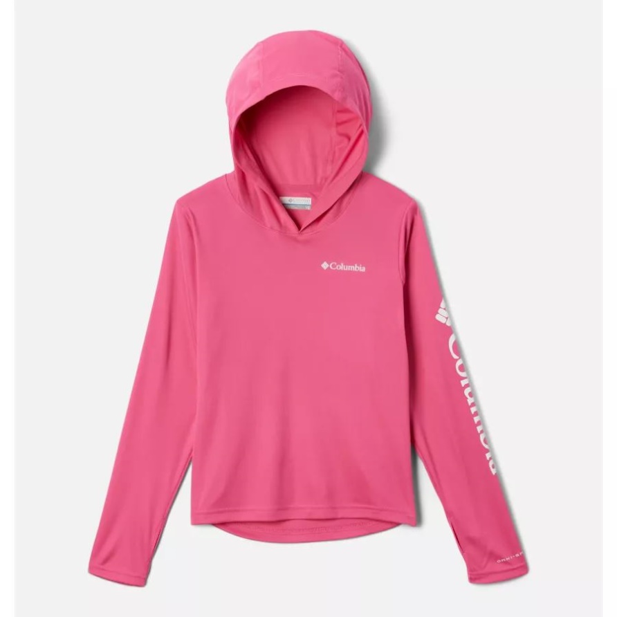 Wild Geranium Fork Stream Hoodie Für Kinder Columbia