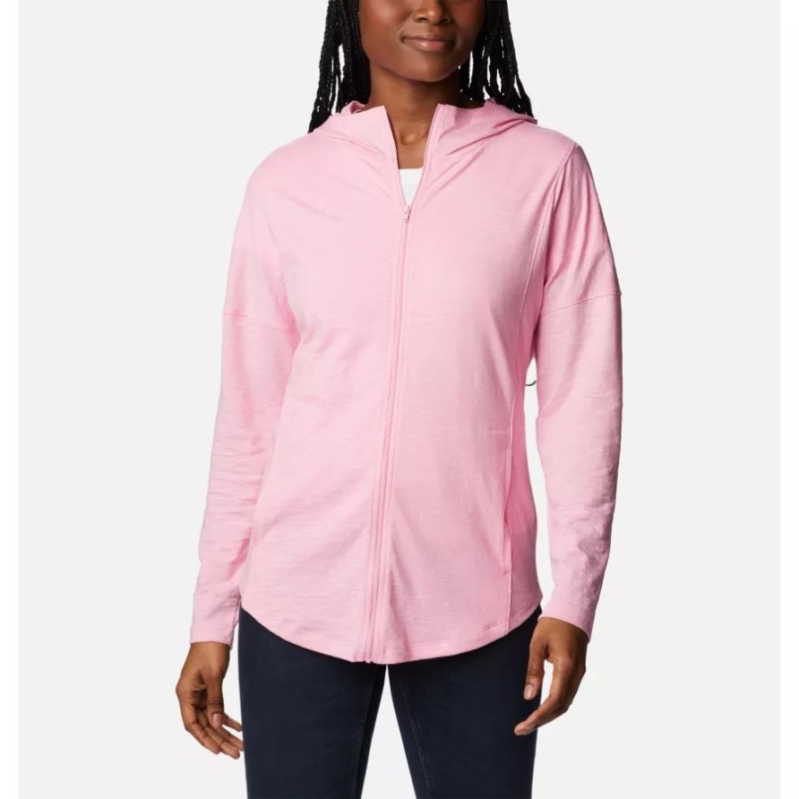 Cades Cove Hoodie Mit Durchgehendem Reißverschluss Für Damen Von Wild Rose Columbia