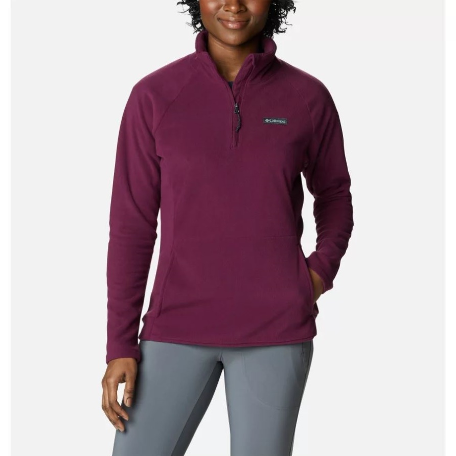 Ali Peak II Fleecepullover Mit Viertelreißverschluss Für Damen Columbia Marionberry