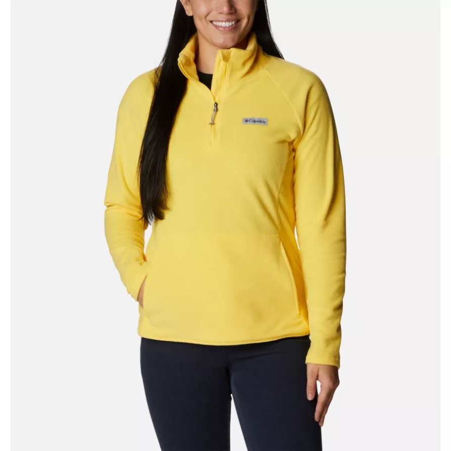 Ali Peak II Fleecepullover Mit Viertelreißverschluss Für Damen Sun Glow Columbia
