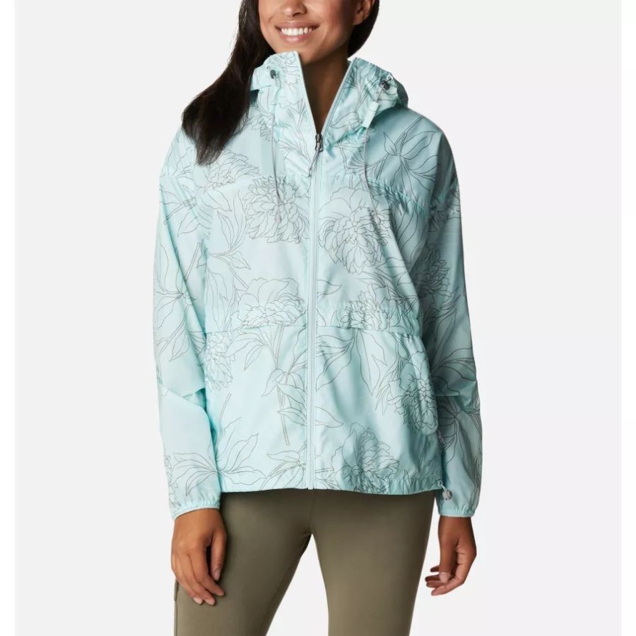 Alpine Chill-Windjacke Für Damen Icy Morn Leafy Lines Columbia