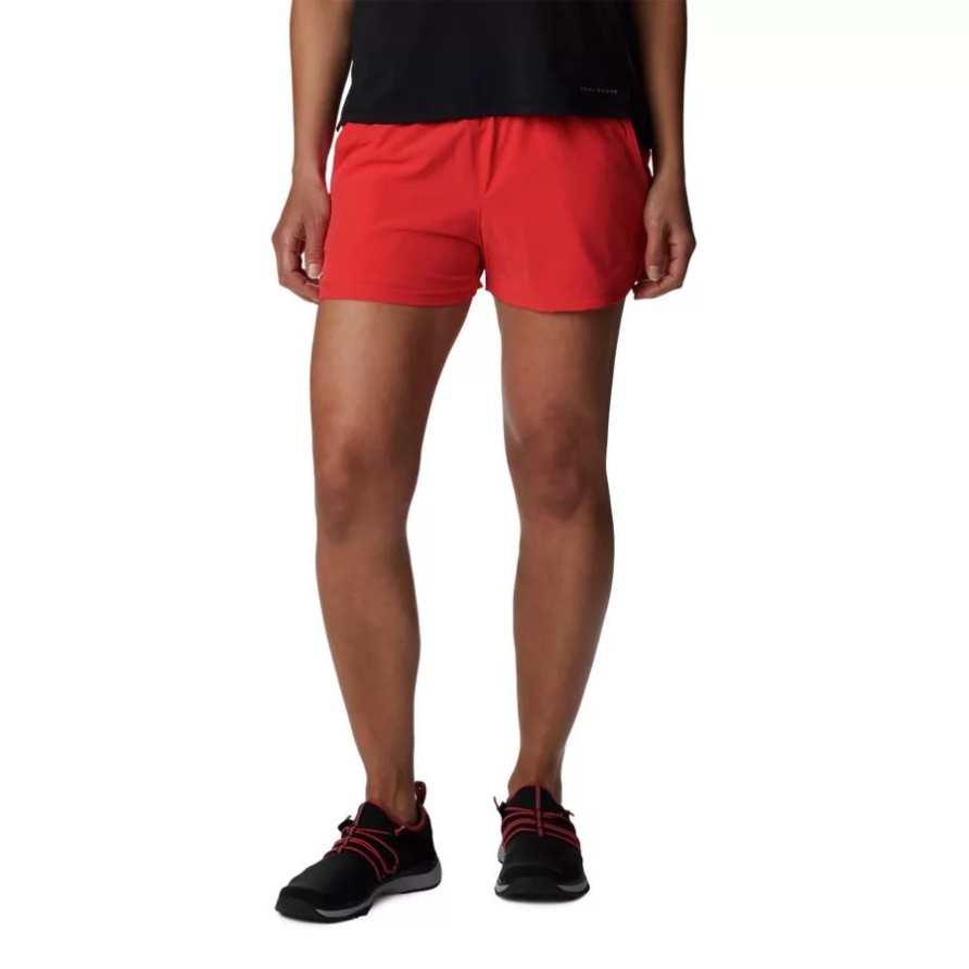 Alpine Chill Zero Multisport Shorts Damen Columbia Red Hibiscus
