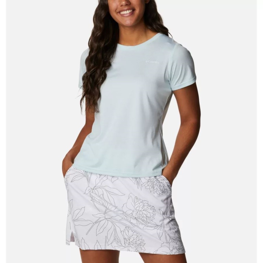 Technisches T-shirt Alpine Chill Zero Für Damen Columbia Icy Morn Heather