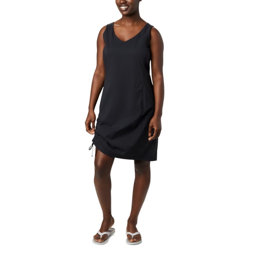 Jederzeit Lässiges Iii Kleid Für Damen Schwarz Columbia