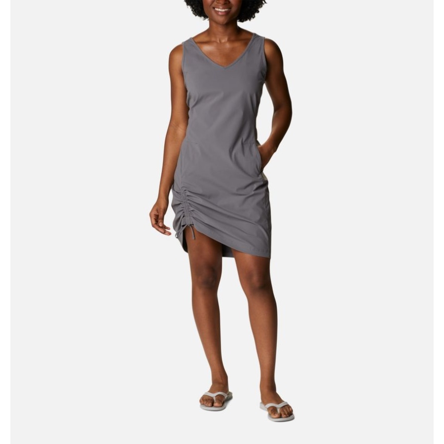 Jederzeit Lässig Iii Damenkleid Columbia City Grau