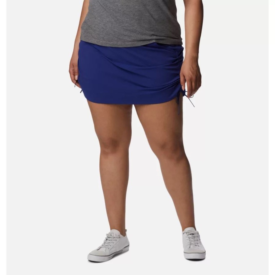 Jederzeit Lässiger Skort Für Damen In Übergröße, Dunkler Saphir, Kolumbien