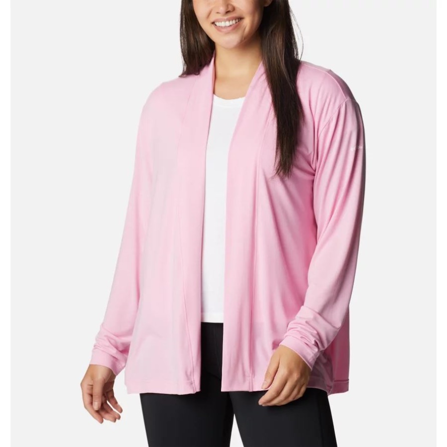 Damen-Layering-Strickshirt Mit Langen Ärmeln Columbia Wild Rose