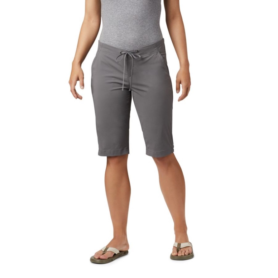 Damen-Shorts Für Den Außenbereich, Lang, City Grey Columbia