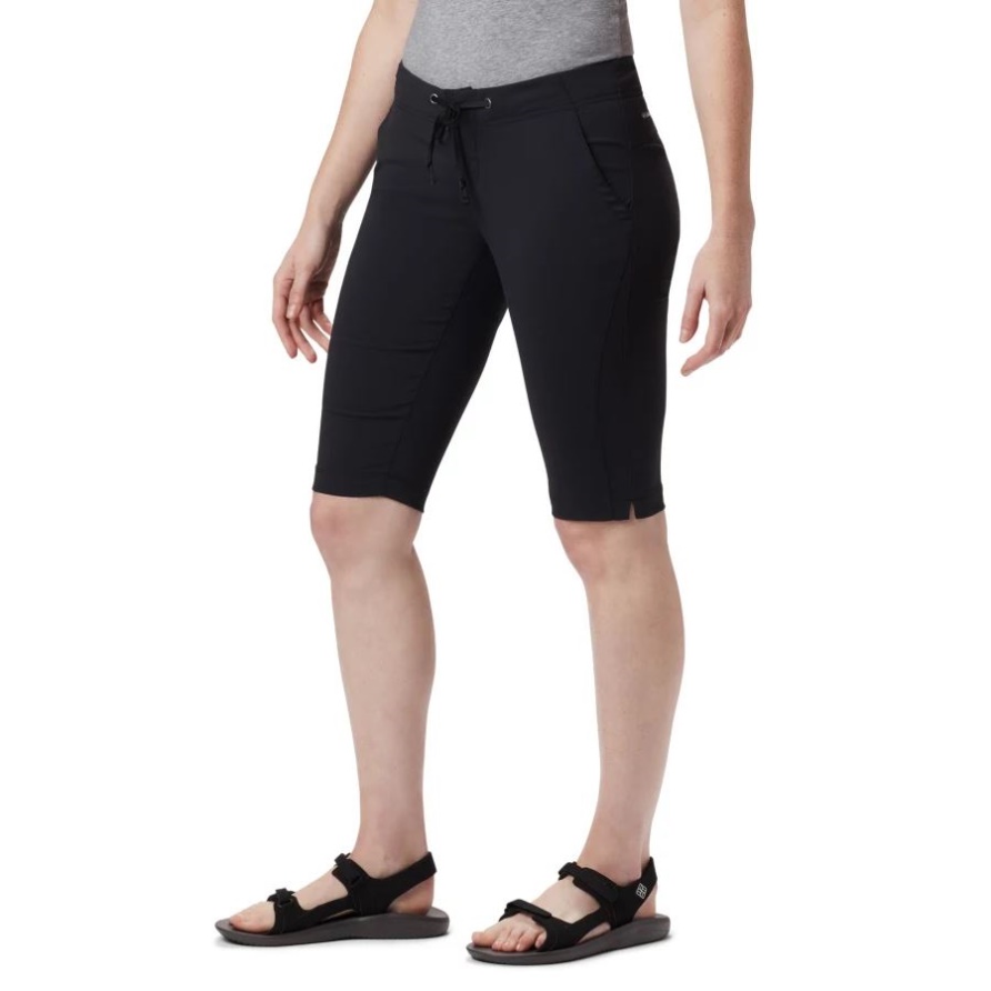 Damen-Shorts Für Den Außenbereich, Lang Columbia Black