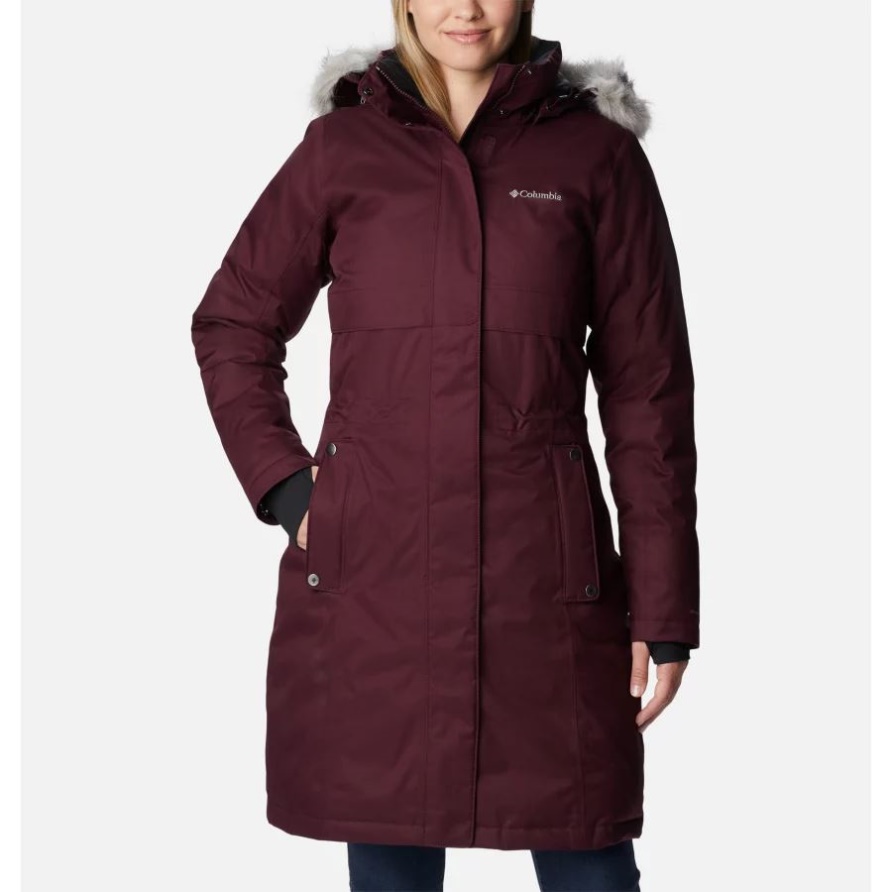 Après-Arson-Winter-Daunenjacke Für Damen Columbia Epic Plum