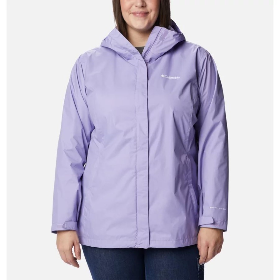 Arcadia Ii Jacke Für Damen Plus Größe Columbia Frosted Lila