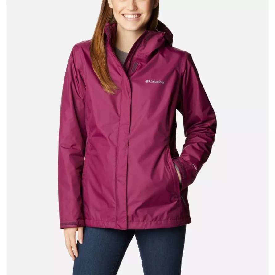Arcadia Ii Regenjacke Für Damen Marionberry Columbia