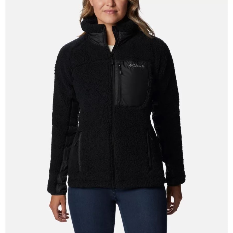 Archer Ridge Ii Sherpa Jacke Damen Columbia Schwarz