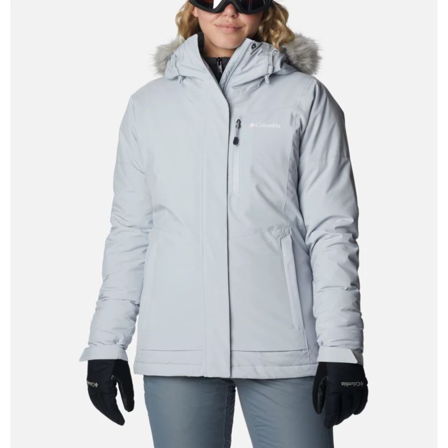 Ava Alpine Wasserdichte Skijacke Damen Columbia Cirrus Grau