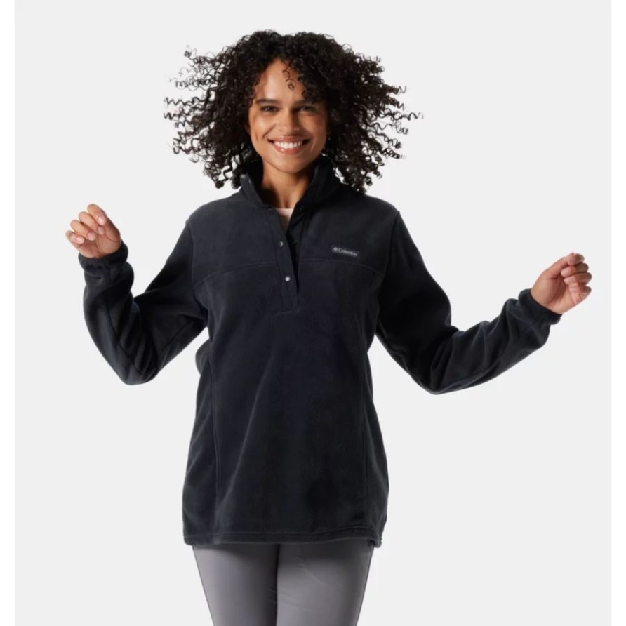 Benton Springs 1/2-Snap-Pullover Für Damen Columbia Black