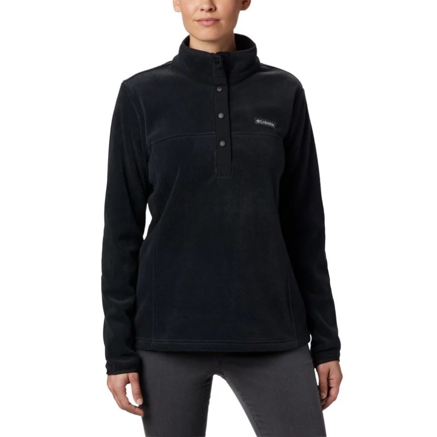 Benton Springs 1/2-Snap-Pullover Für Damen Petite Black Columbia