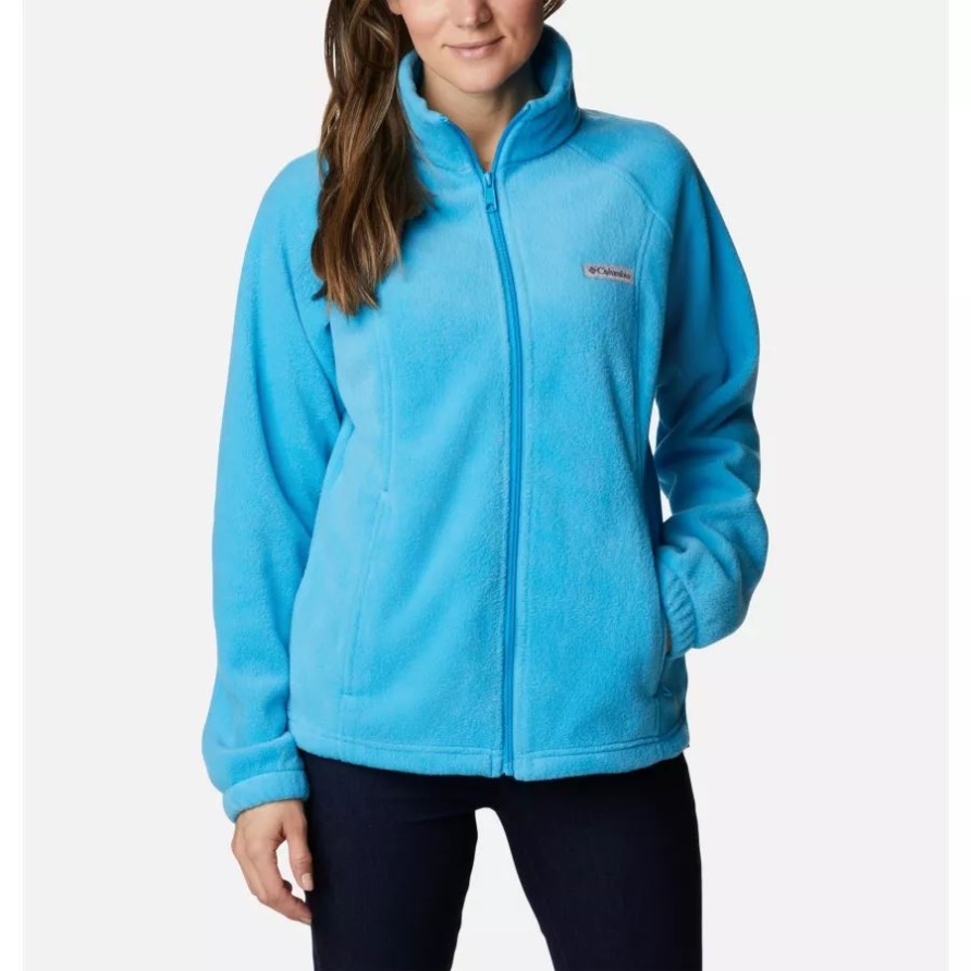 Benton Springs Fleecejacke Mit Durchgehendem Reißverschluss Für Damen In Blue Chill Columbia