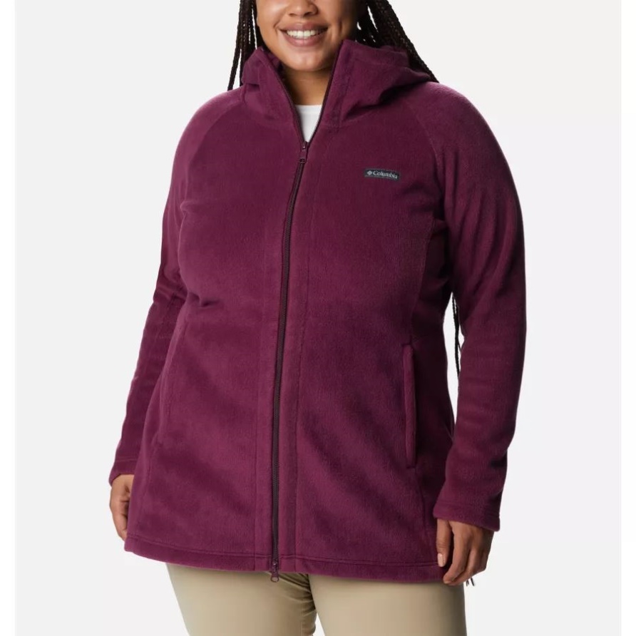 Benton Springs II Long Hoodie Für Damen Plus Größe Columbia Marionberry