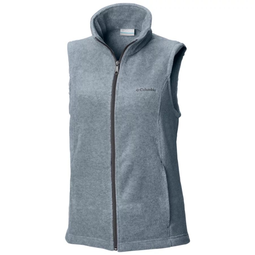 Damen-Weste Mit Benton-Federn Plus Größe Columbia Cirrus Grey Heather