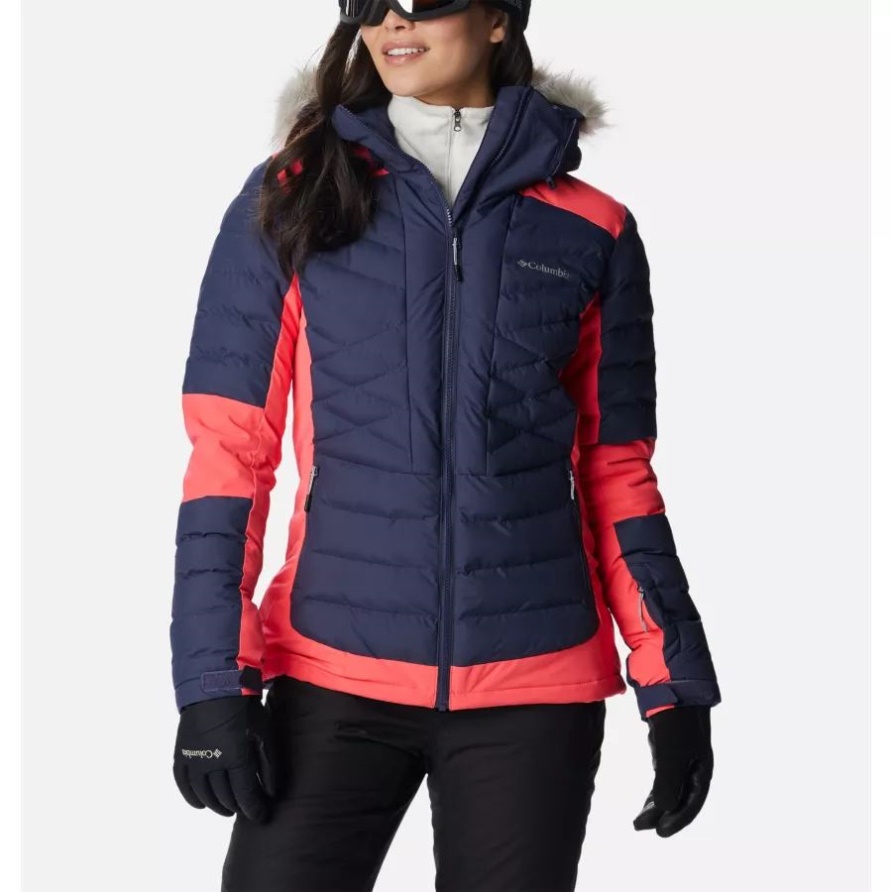 Bird Mountain Omni-Heat Infinity Isolationsjacke Für Damen Nachtaktiv/neonfarben Sunrise Columbia