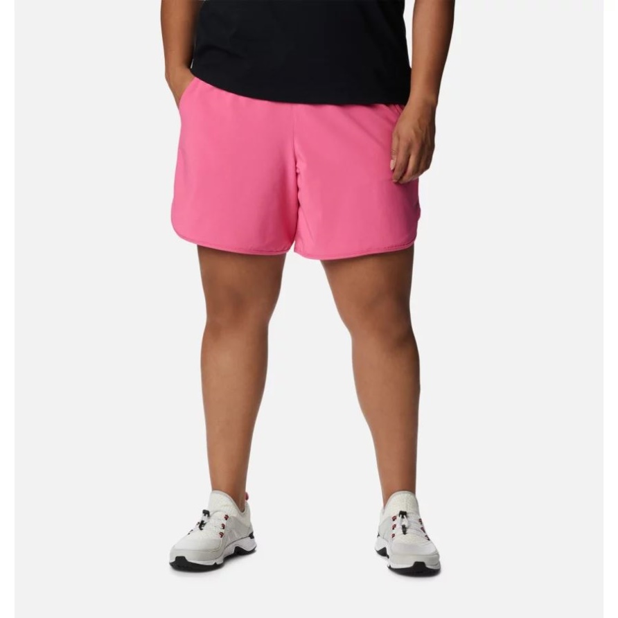 Bogata Bay Stretch-Shorts Für Damen In Übergröße Columbia Wild Geranium