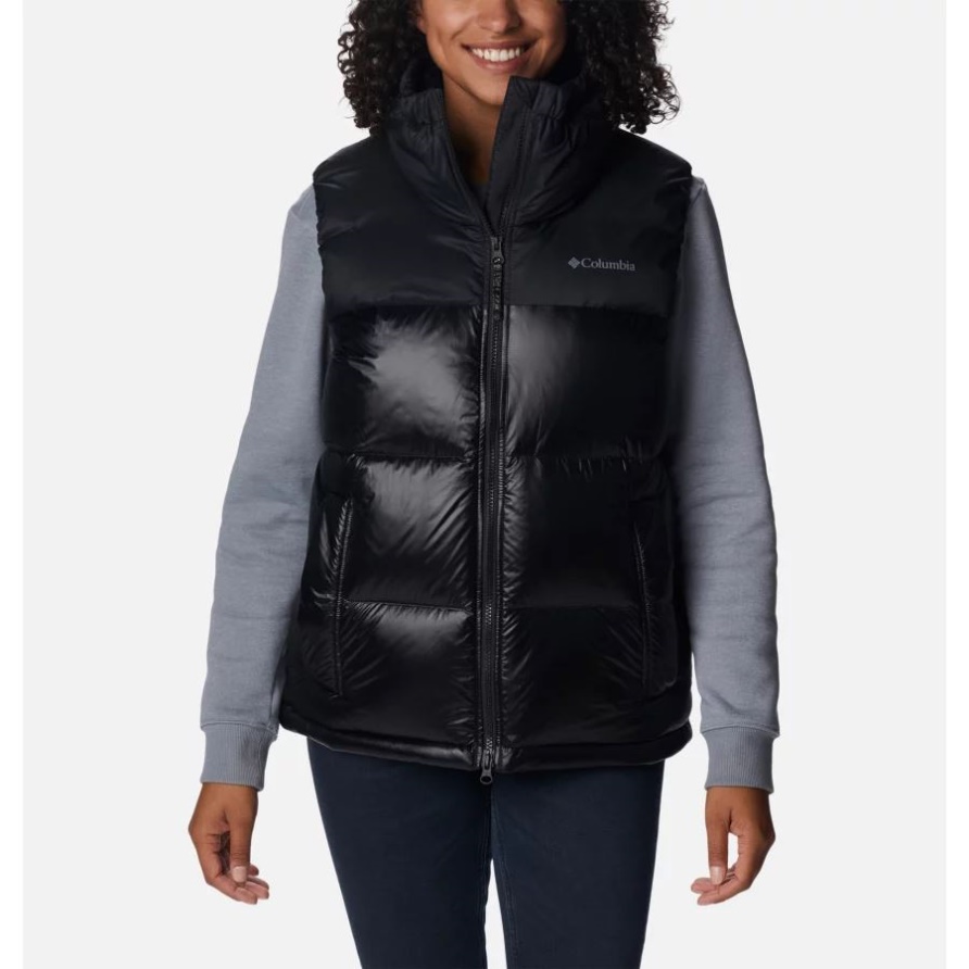 Bulo Point Down Pufferweste Für Damen Schwarz Columbia
