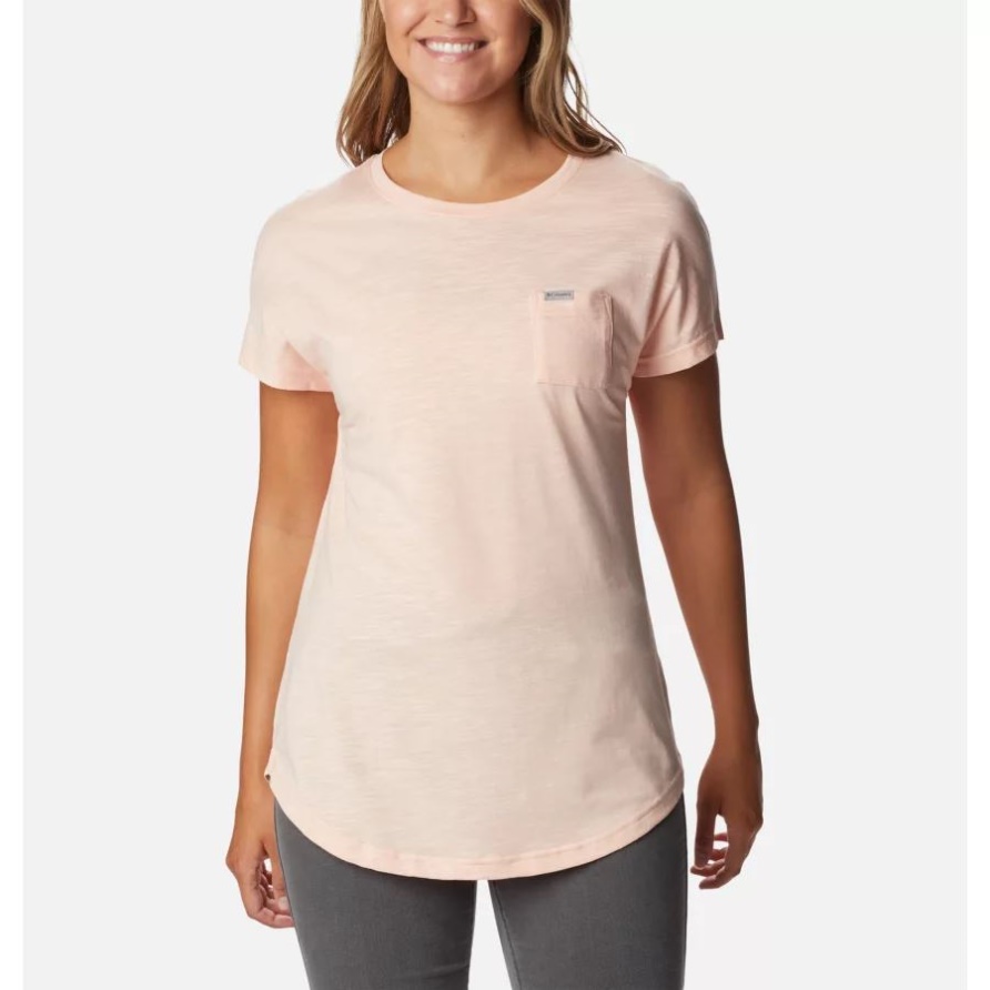 Umhang-T-Shirt Der Cades-Frauen Pfirsichblüte Kolumbien