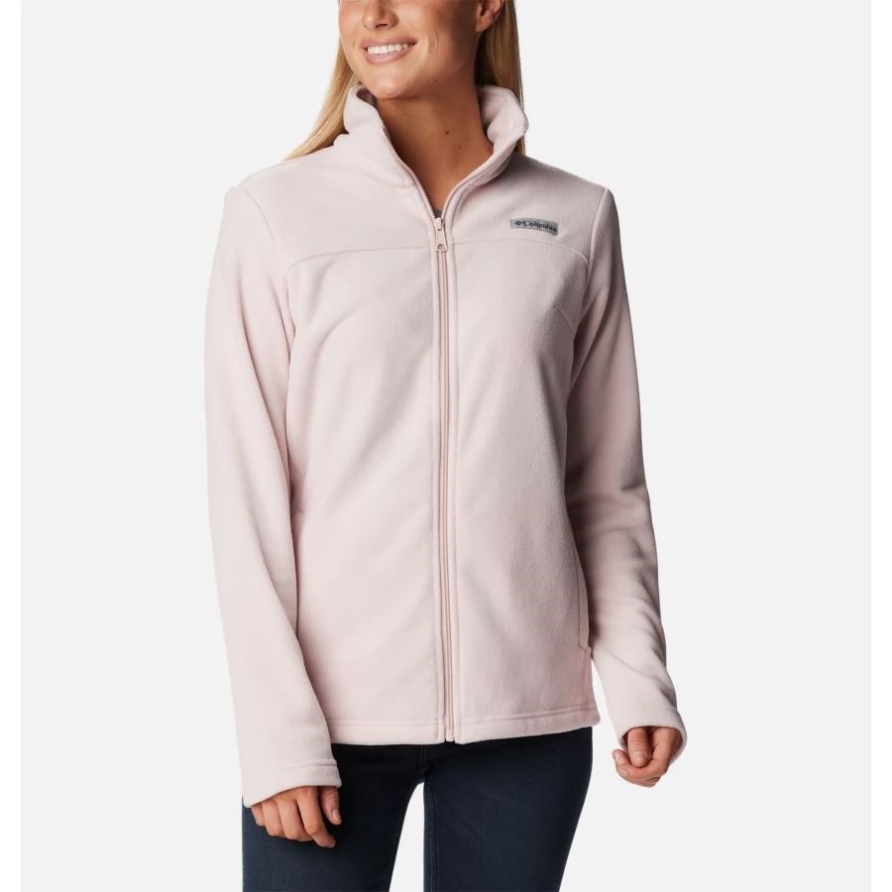 Damen-Fleecejacke Castle Dale Mit Durchgehendem Reißverschluss Mineral Pink Columbia