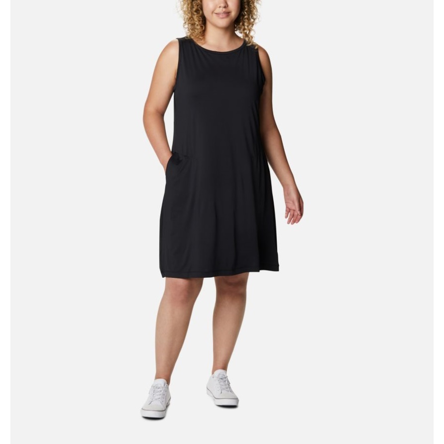 Kleid Mit Chill-River-Print Für Damen Plus Größe Columbia Black