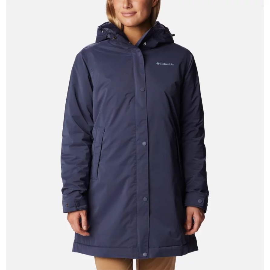 Clermont Gefütterte Wasserdichte Mitteljacke Für Damen Nachtaktiv Columbia