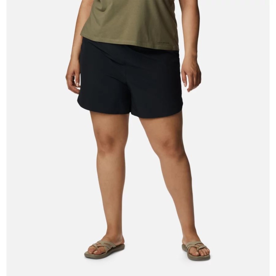 Damen-Wandershorts Der Marke Columbia In Übergröße, Schwarz, Marke Columbia