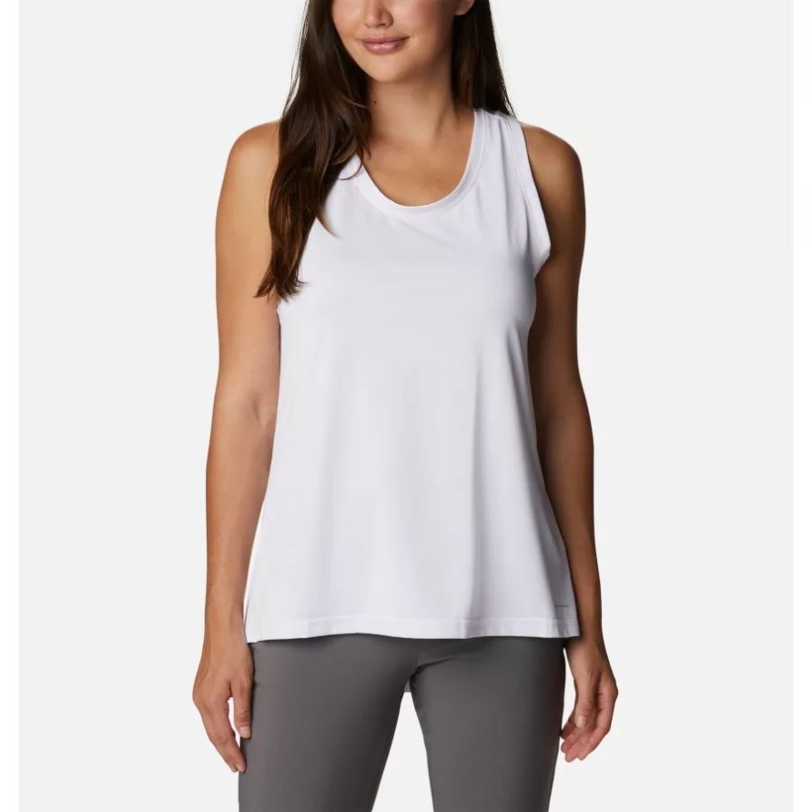 Columbia Wandertop Damen Columbia Weiß