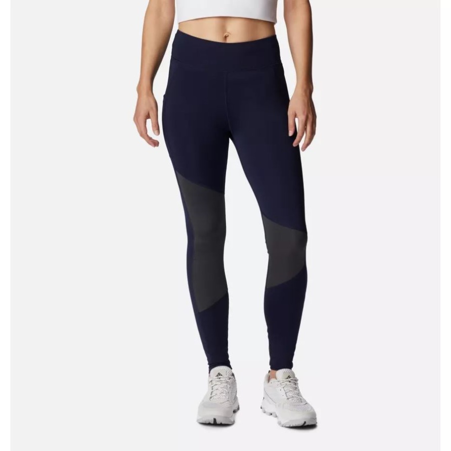 Columbia Lodge Colorblock-Strumpfhose Für Damen Columbia Dark Nocturnal/Shark