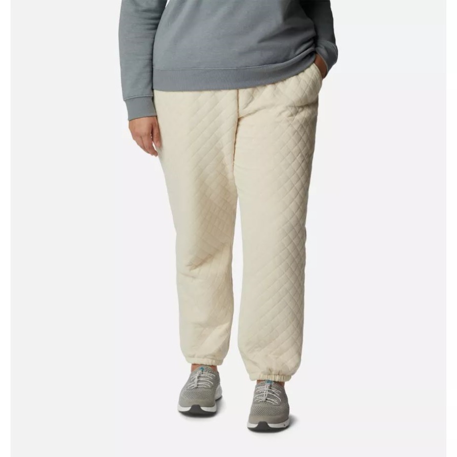 Columbia Lodge Stepp-Jogginghose Für Damen In Übergröße Kreide Columbia