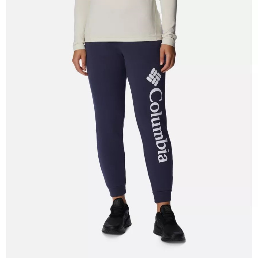 Columbia Fleece-Jogginghose Mit Logo Für Damen Columbia Nachtaktiv