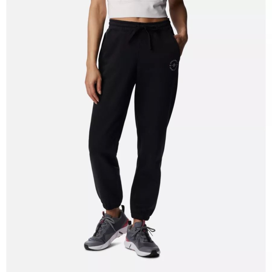 Columbia Trek Jogginghose Damen Schwarz/stamp Stencil Columbia